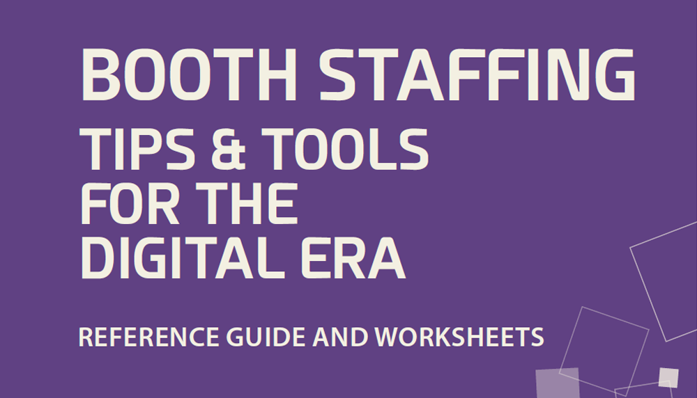 booth staffing tips and tools workbook