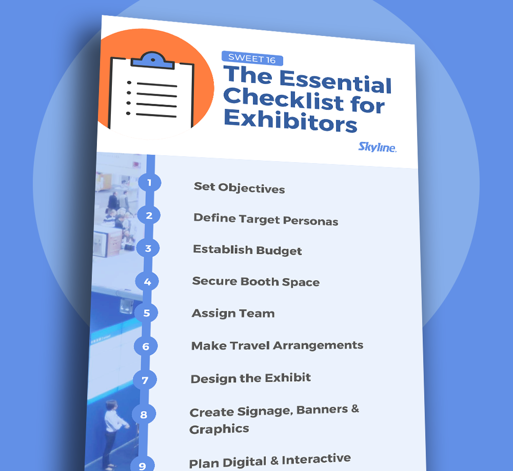 essential tradeshow checklist