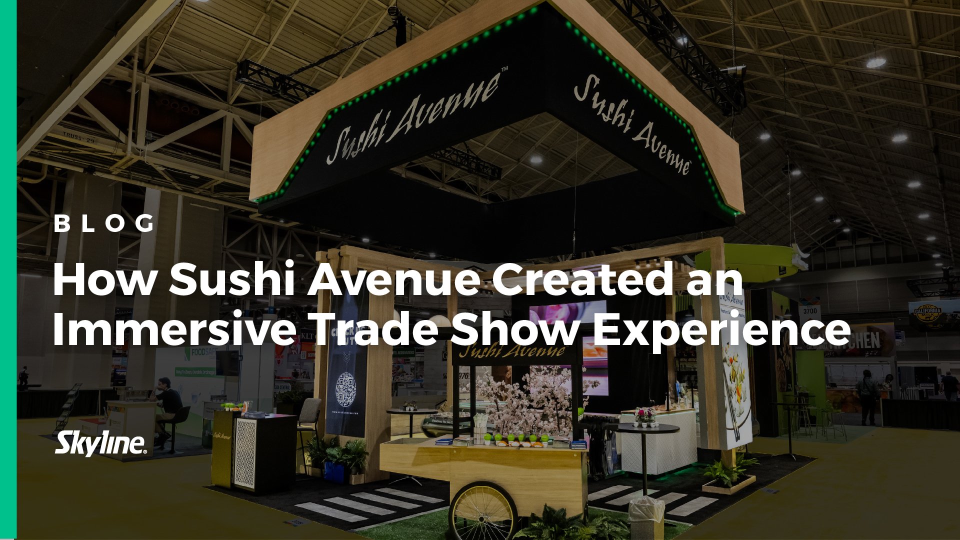  Sushi Avenue Transformed an Exhibit Booth into an Authentic Japanese Village 