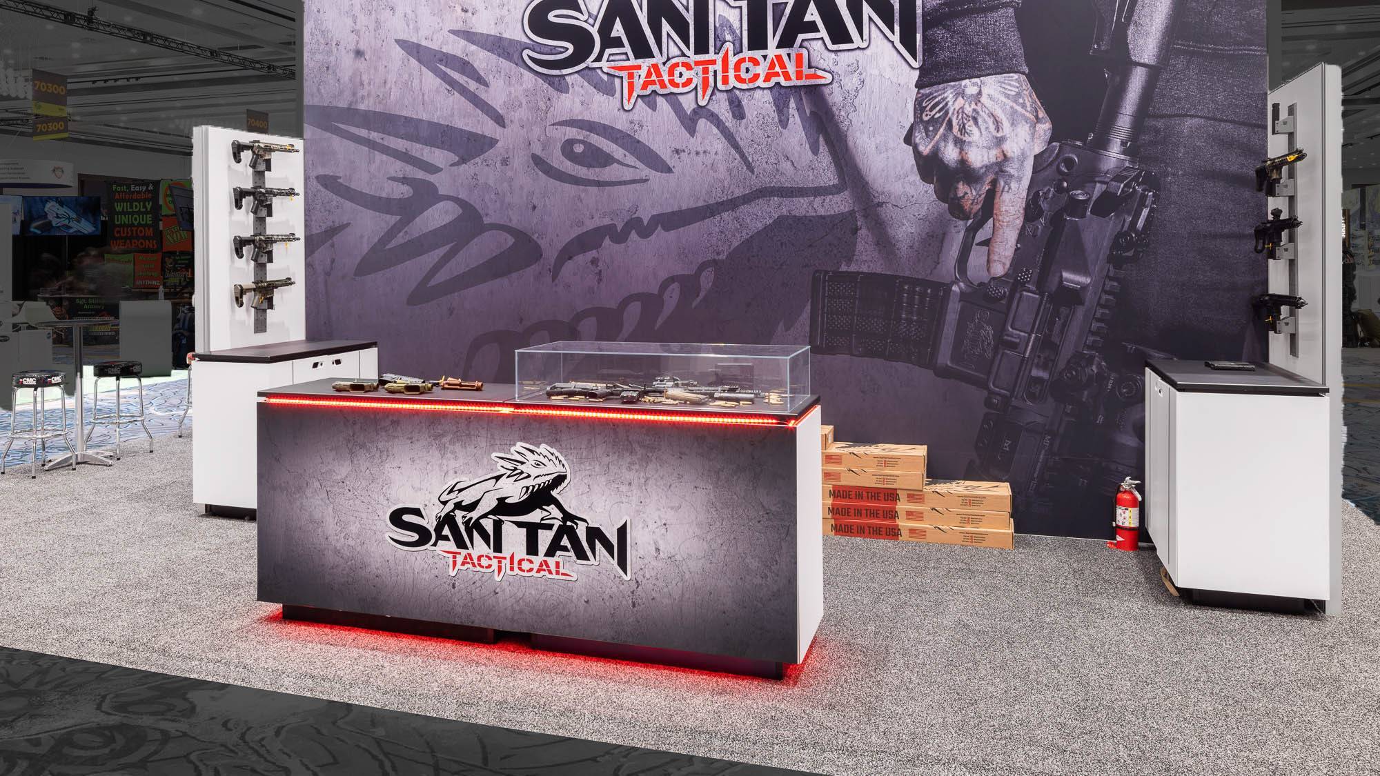 San Tan Tactical configurable booth