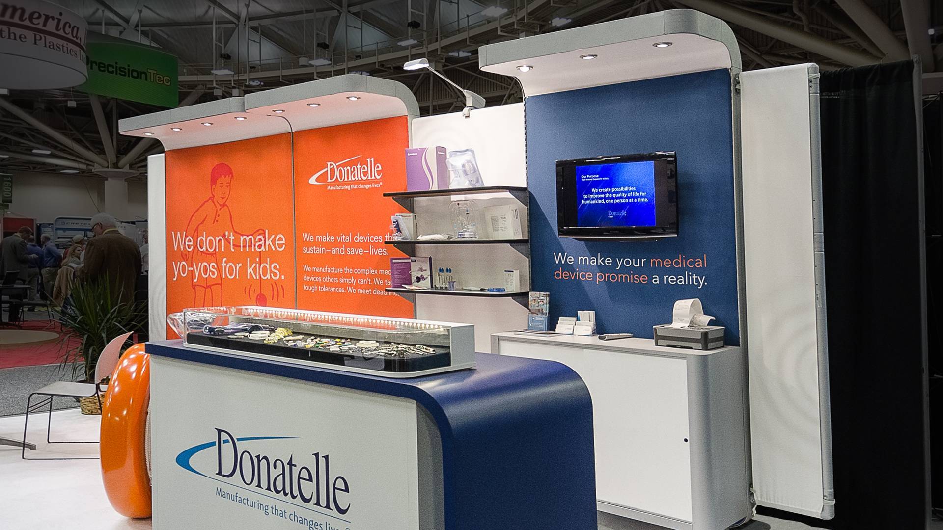 modular inline exhibits